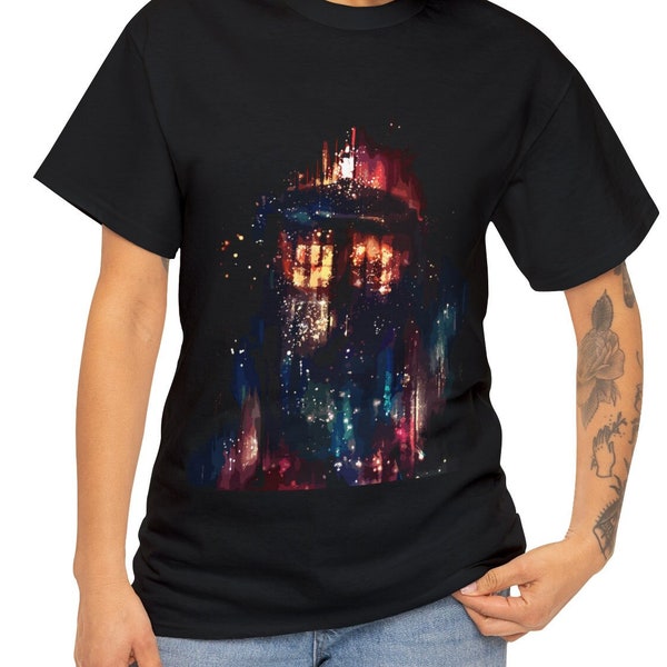 Doctor Who 60th Anniversary - Beautiful Tardis - T-Shirt/Tee/Top with a unique design. Unisex
