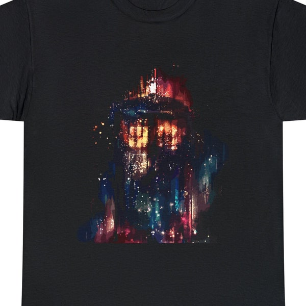 Doctor Who 60th Anniversary - Beautiful Tardis - T-Shirt/Tee/Top with a unique design. Unisex