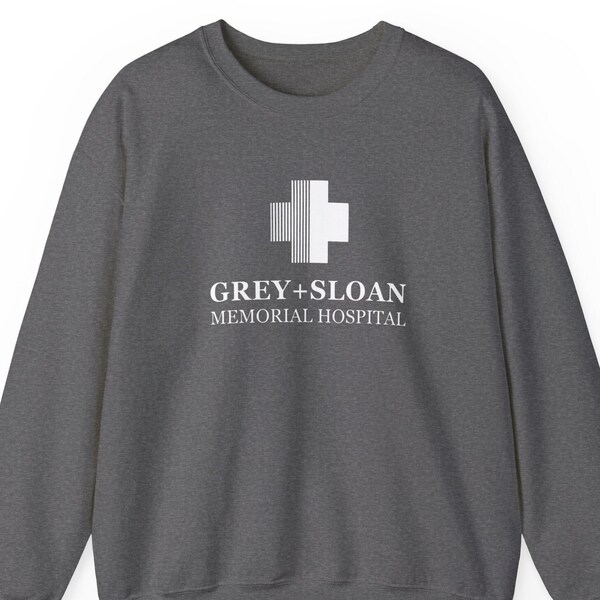 Greys Anatomy Grey Sloan Memorial Hospital Jumper/Sweater/Sweatshirt/Top. Unisex.