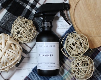 Flannel - Room Spray Linen Spray Home Fragrance Air Freshener Car Freshener Room and Linen Spray Fabric Spray Car Spray