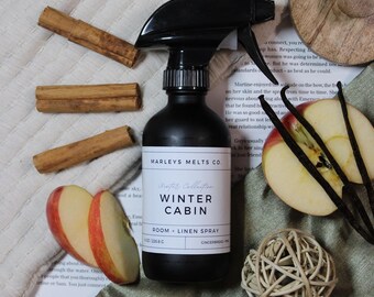 Winter Cabin - Spray per ambienti Spray per biancheria Profumo per la casa Deodorante per ambienti Deodorante per auto Spray per ambienti e biancheria Spray per tessuti Spray per auto