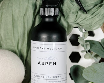 Aspen - Room Spray Linen Spray Home Fragrance Air Freshener Car Freshener Room and Linen Spray Fabric Spray Car Spray