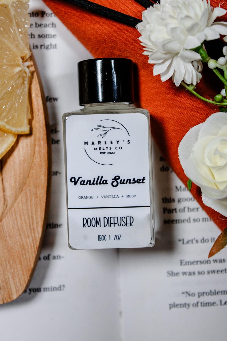 Sunset Diffuser Vanilla Sunset - Reed Diffusers | Oil Diffuser | Room Diffuser | Home ...