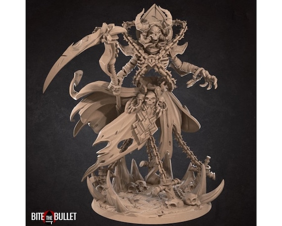 Kel'thuzad Lich Warcraft 3D Printed Miniature - Perfect for