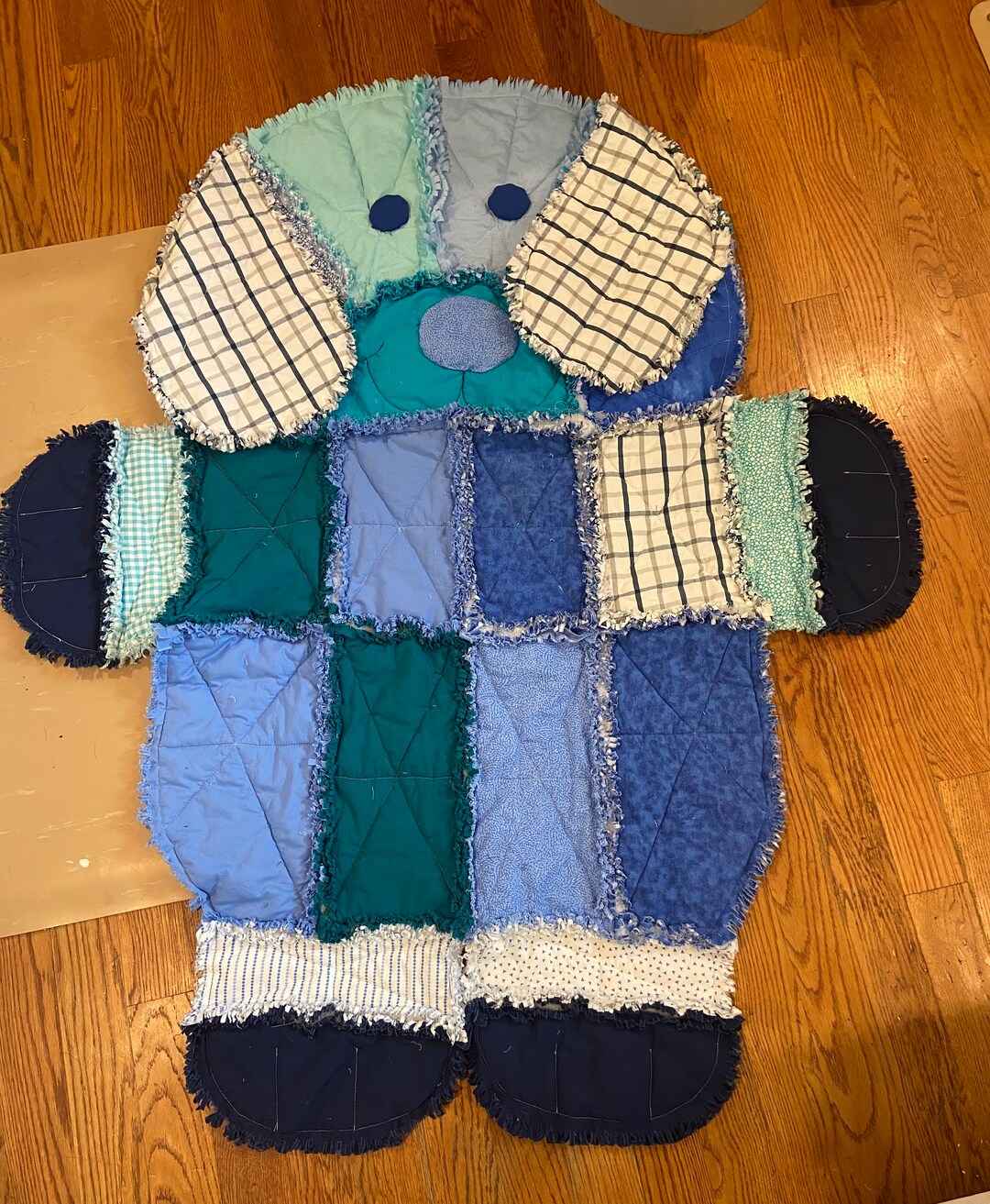 Handmade Puppy Dog Rag Quilt, Custom Memory Blanket - Etsy