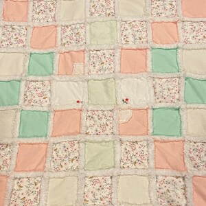 Personalized Custom Rag Quilt Memory Quilt Blanket