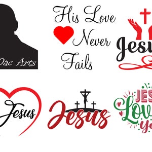 Christian Word Art 01 for Digital Scrapbooking