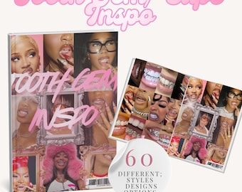 Tooth Gem Inspo Magazine: Boutique Catalog Canva Design (PDF Download)