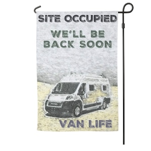 12x18 RV Site Occupied Garden Flag JPG DIGITAL Instant Download