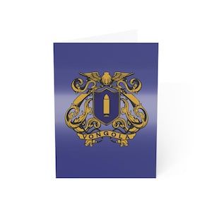 Katekyo Hitman Reborn Vongola Family Crest Cartão de felicitações Anime Manga Cartão de aniversário Presente