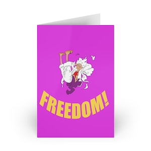 One Piece - Custom Anime Manga - Gear 5 Freedom Birthday Greeting Card