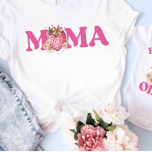 Berry First Birthday Matching Family Shirt: Strawberry Theme