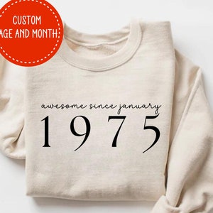 50.Geburtstag Shirt, Vintage 1975 Geschenk für Sie, 50.Geburtstagsgeschenk für Frauen, 50.Geburtstagsgeschenk für Männer, 50.Geburtstagsgeschenk für Frauen, 50.Geburtstag