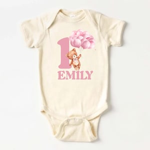 Beary First Birthday Shirt Bear Themed 1st Birthday Party Shirt Mama Beary 1st Shirt Mom Dad Bear 1st Bday Shirt One Year Old Girl Birthday
