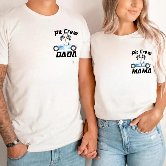 Fast One Pit Crew Birthday Shirt, Personalizeed Car Race Birthday Tee, Family First Birthday Party Shirts,Mama Matching Car Birthday Tshirt