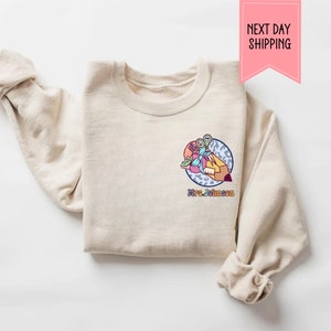 Gepersonaliseerde lerarensweater: aangepaste naam ronde hals, cadeau leraar waardering