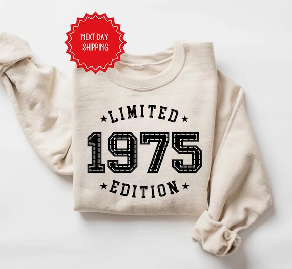 1975 Birthday Shirt, Vintage 1975 Shirt, 50th Birthday Tshirt, 1975 Birthday T-shirt, 50 Year Old Shirt, 1975 Birthday Gift Since 1975 Shirt