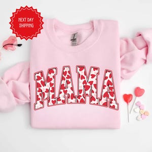 Mama Valentines Day Shirt, Gift For Valentines Day Shirts For Woman, Cute Mom Valentine Shirt,Valentines Day Gift, Valentines Day Mom Gift