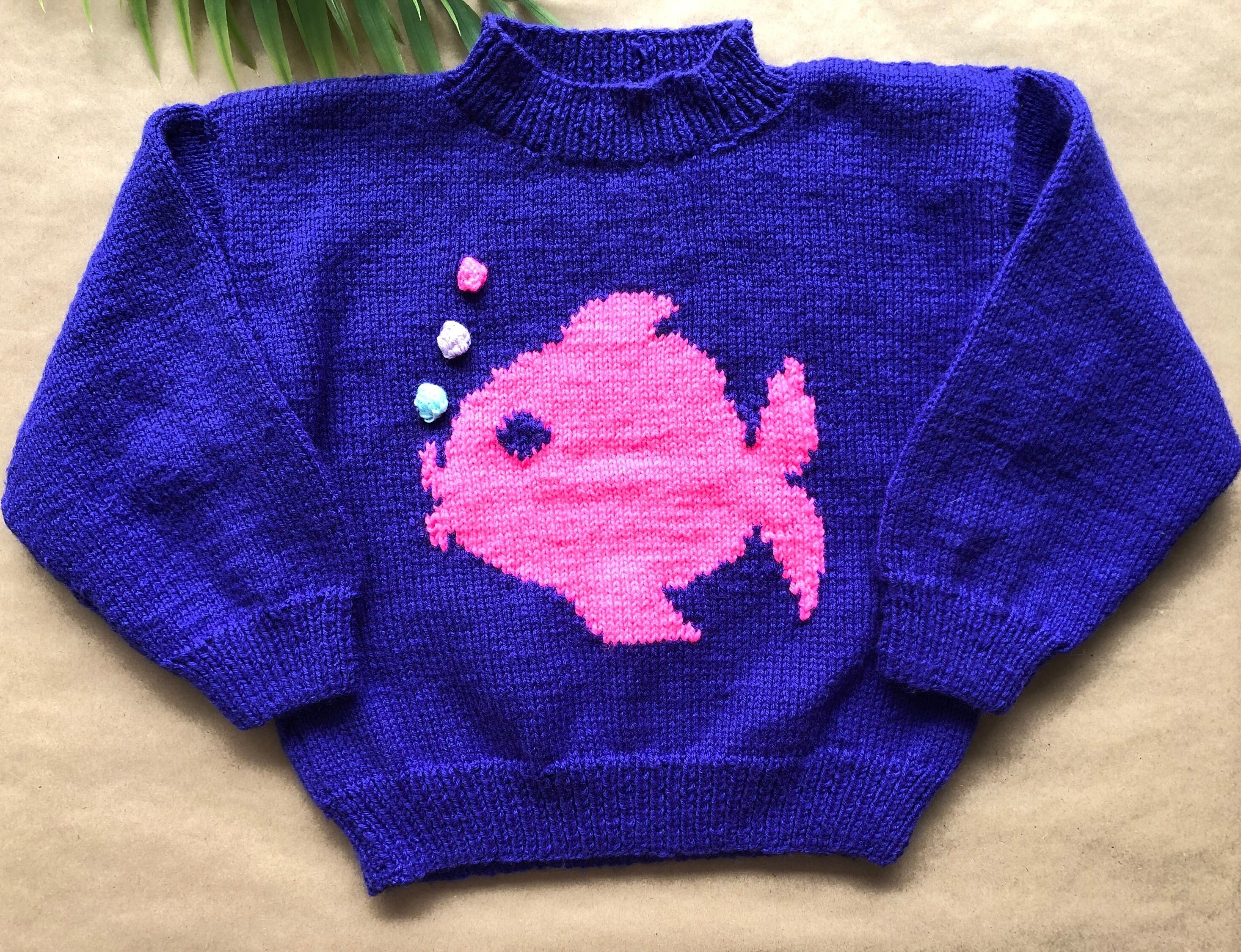 Vintage Fish Sweater -  Canada