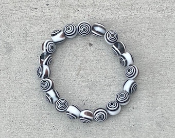 Hypno Bracelet, Swirly Bead Design