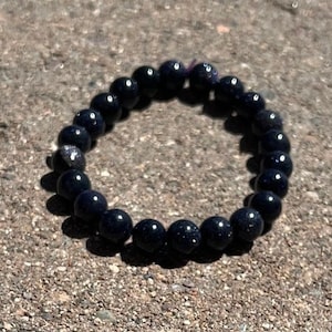 Blue Sandstone Bracelet