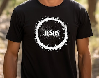 Crown of Thorns, Jesus, Unisex Short Sleeve Shirt