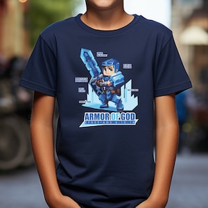 Armor of God Kids Shirt, Christian Kids Shirt, Bible Verse, Kids Tshirt