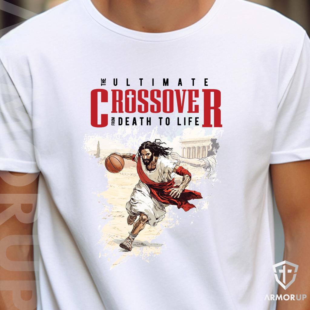 Jesus Basketball Crossover T-shirt: Funny Christian Gift - Etsy