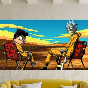 POSTER STOP ONLINE Rick and Morty - TV Show Poster/Print (Watch! / Eyes)  (Size 24 x 36)
