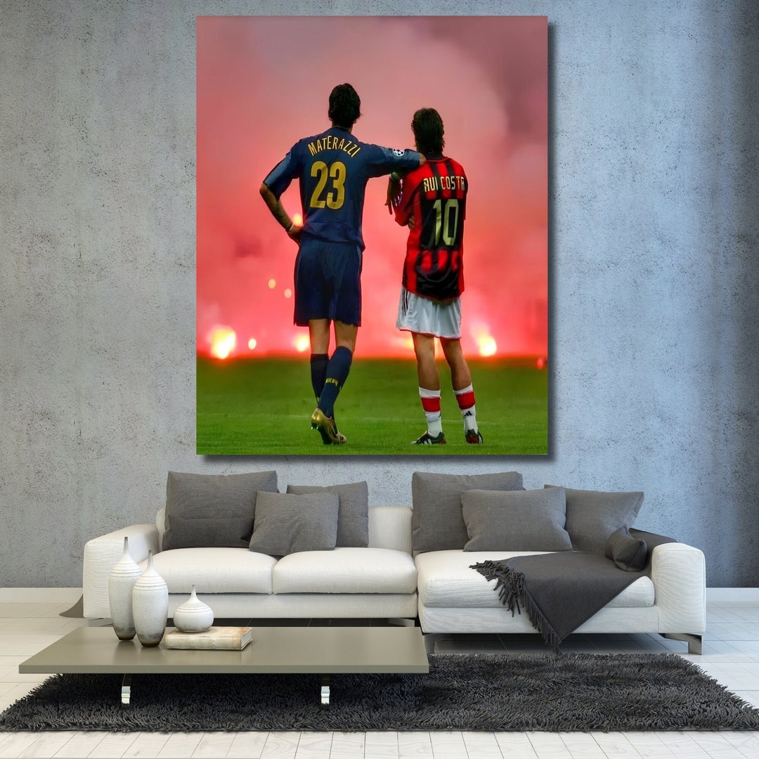 Football Legends Wall Art Soccer Player Poster Football Wall Etsy