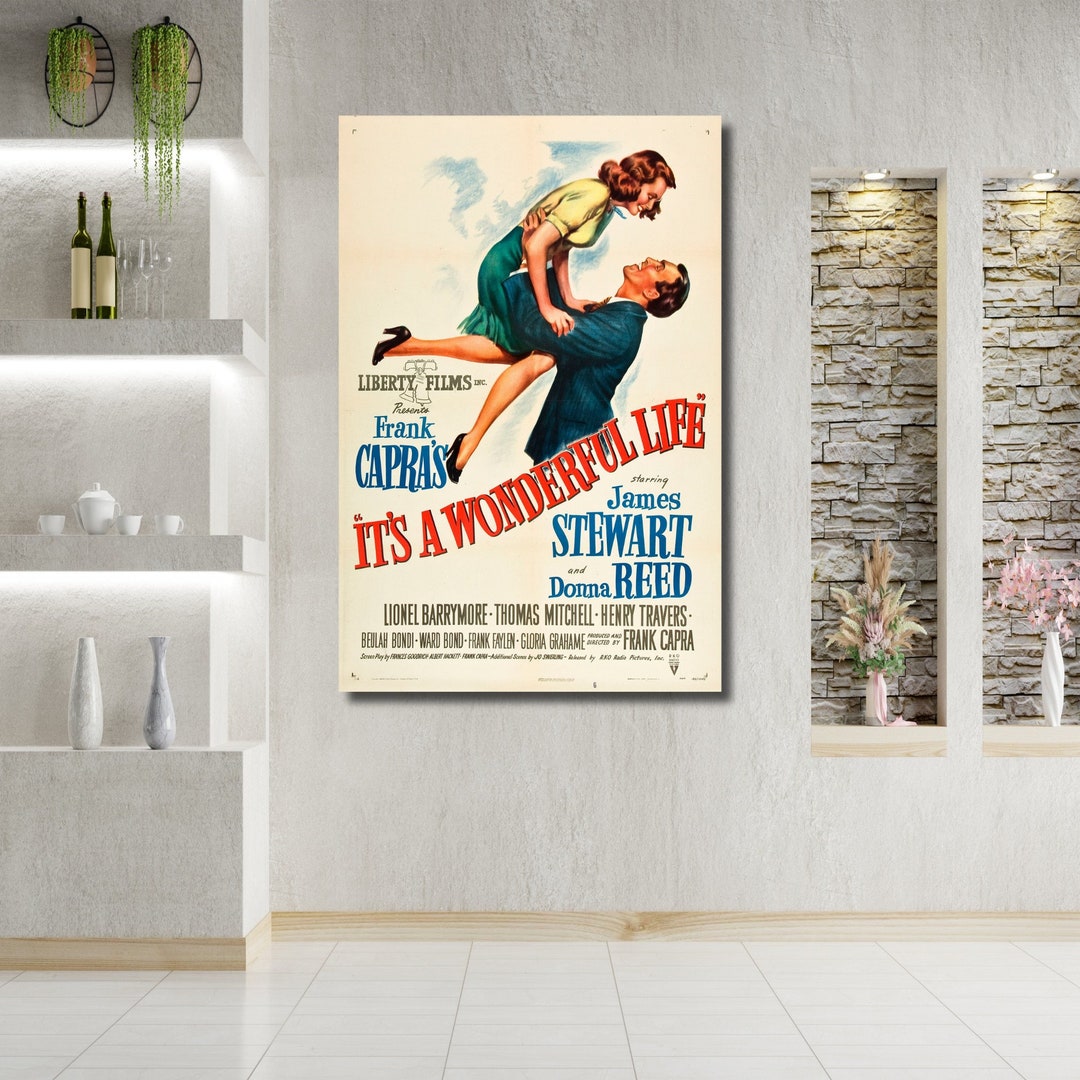 It's a Wonderful Life Movie Poster, It's a Wonderful Life Classic Movie ...