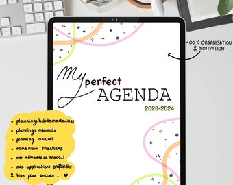 MY PERFECT AGENDA : planner numérique 2023-2024