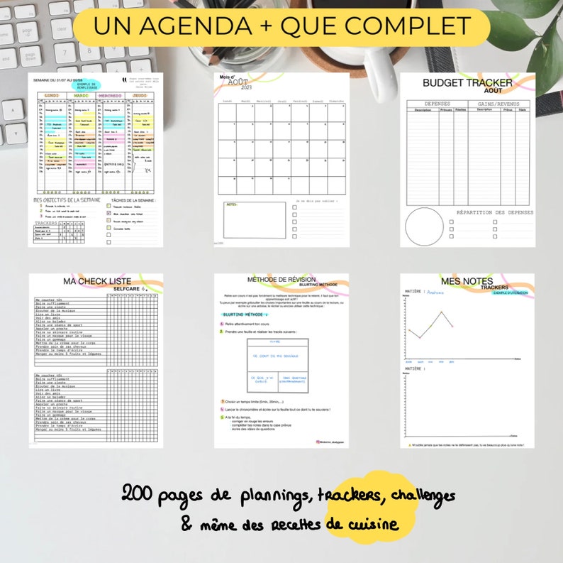 MY PERFECT AGENDA : planner numérique 2023-2024 image 2