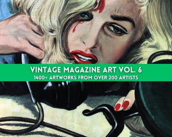 Vintage Illustration Bundle Vol 6 | 1400+ Golden Age Art Prints From 200+ Artists | High-Res Digital Download, Printable Ephemera & Wall Art