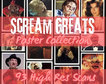Vintage Horror Movie Posters: Fangoria Scream Greats Collection (Digital Download)