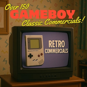 90s Game Boy Ad Collection, Over 150 TV Ads including Pokémon, Mario, Zelda, Tetris & More! Vintage Commercial Collection Digital Download
