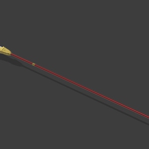 JJK Maki Zenin Naginata Spear stampa 3D - Kit fai da te cosplay non assemblato
