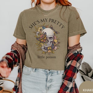 She&#39;s My Pretty Little Poison Black font tshirt Warren Zeiders Shirt Country lyric shirt Rodeo Shirt Country Concert Tshirt gift