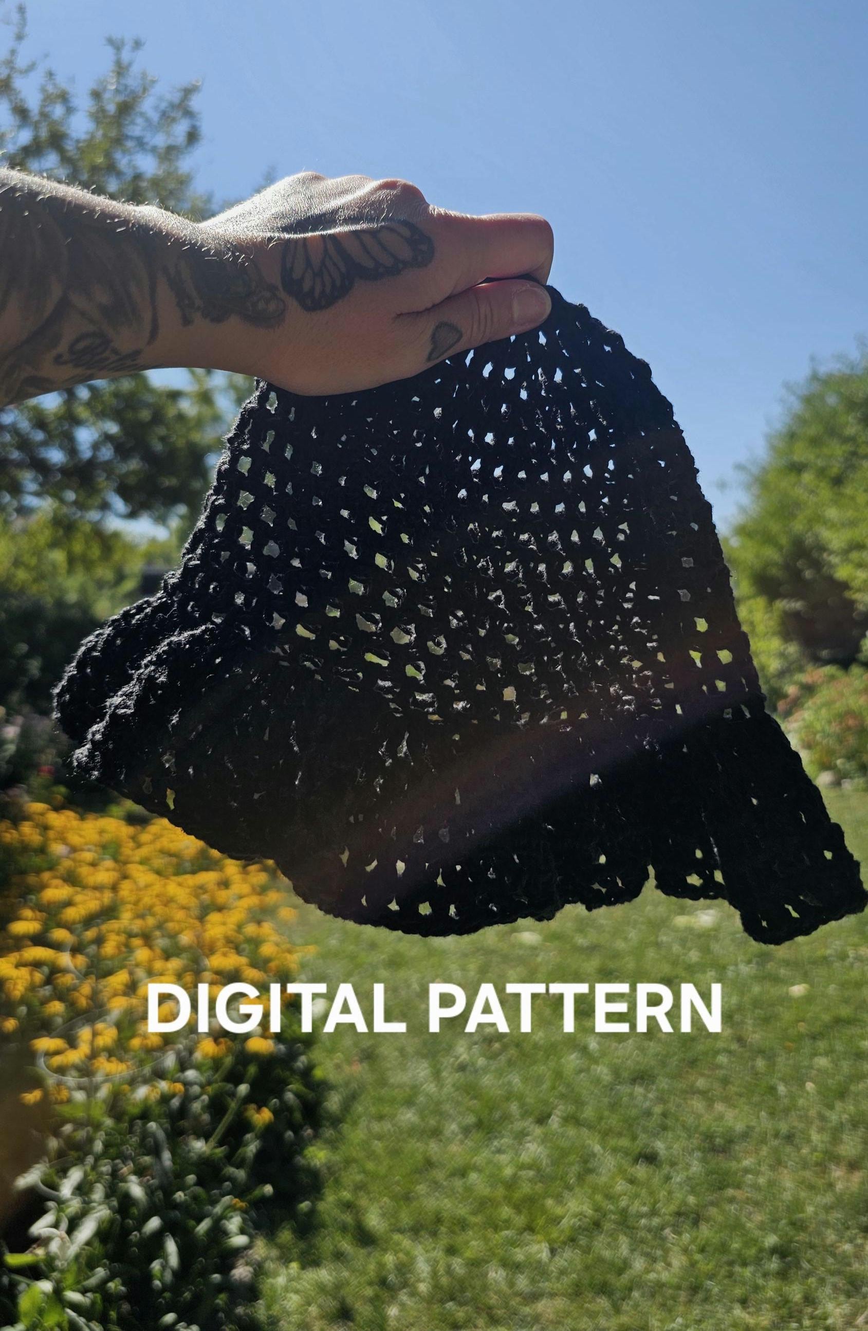 30 Bucket Hat Crochet Patterns for Trendy, Giftable Makes 34 Mesh Bucket Hat with Photos