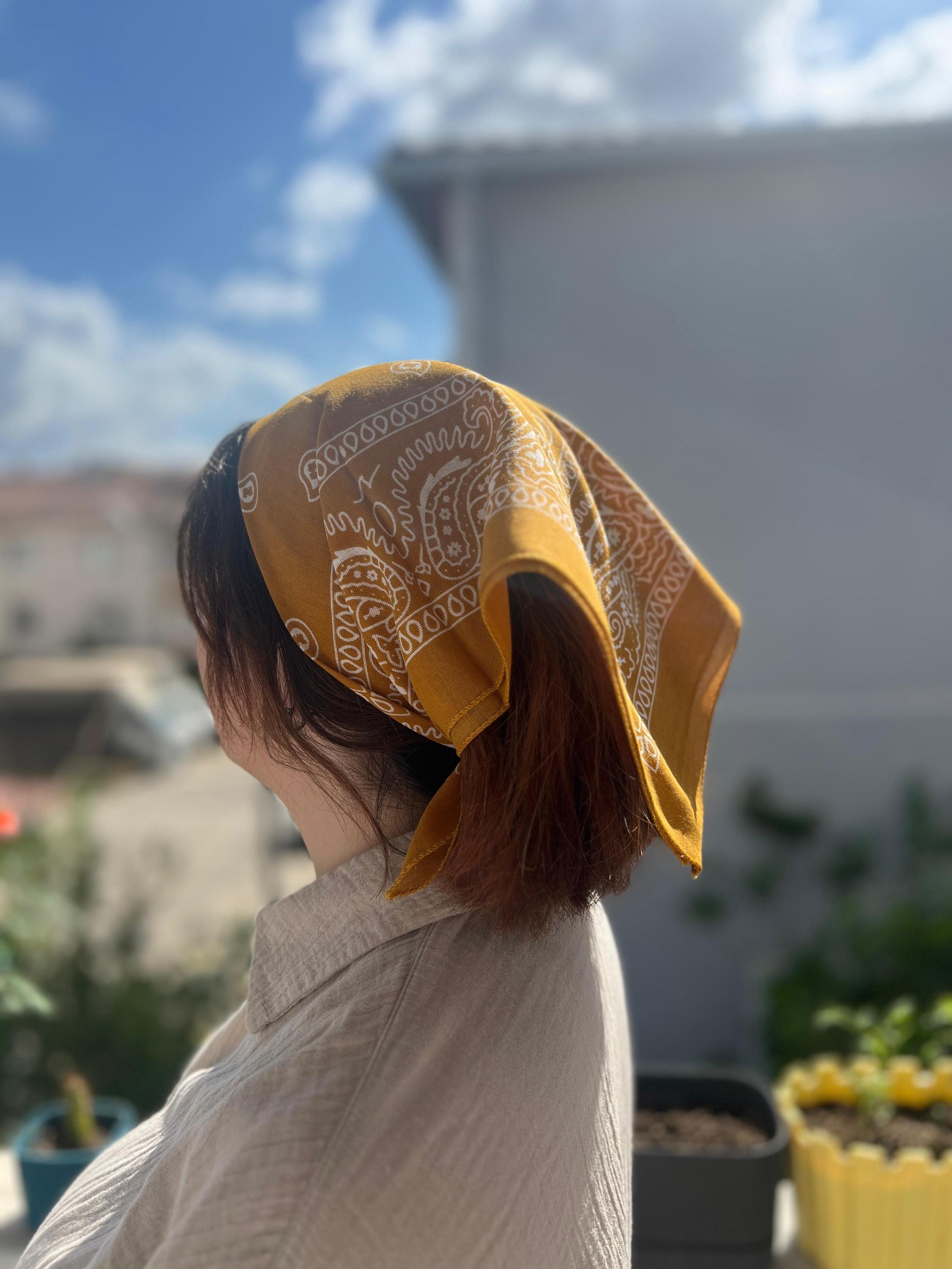 Cotton Paisley Bandana Scarf - Do Everything In Love