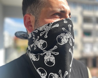 Margherita Fiore Testa Capelli Fascia Sciarpa Bandana Senza Tempo Donna Biker - Foto 7