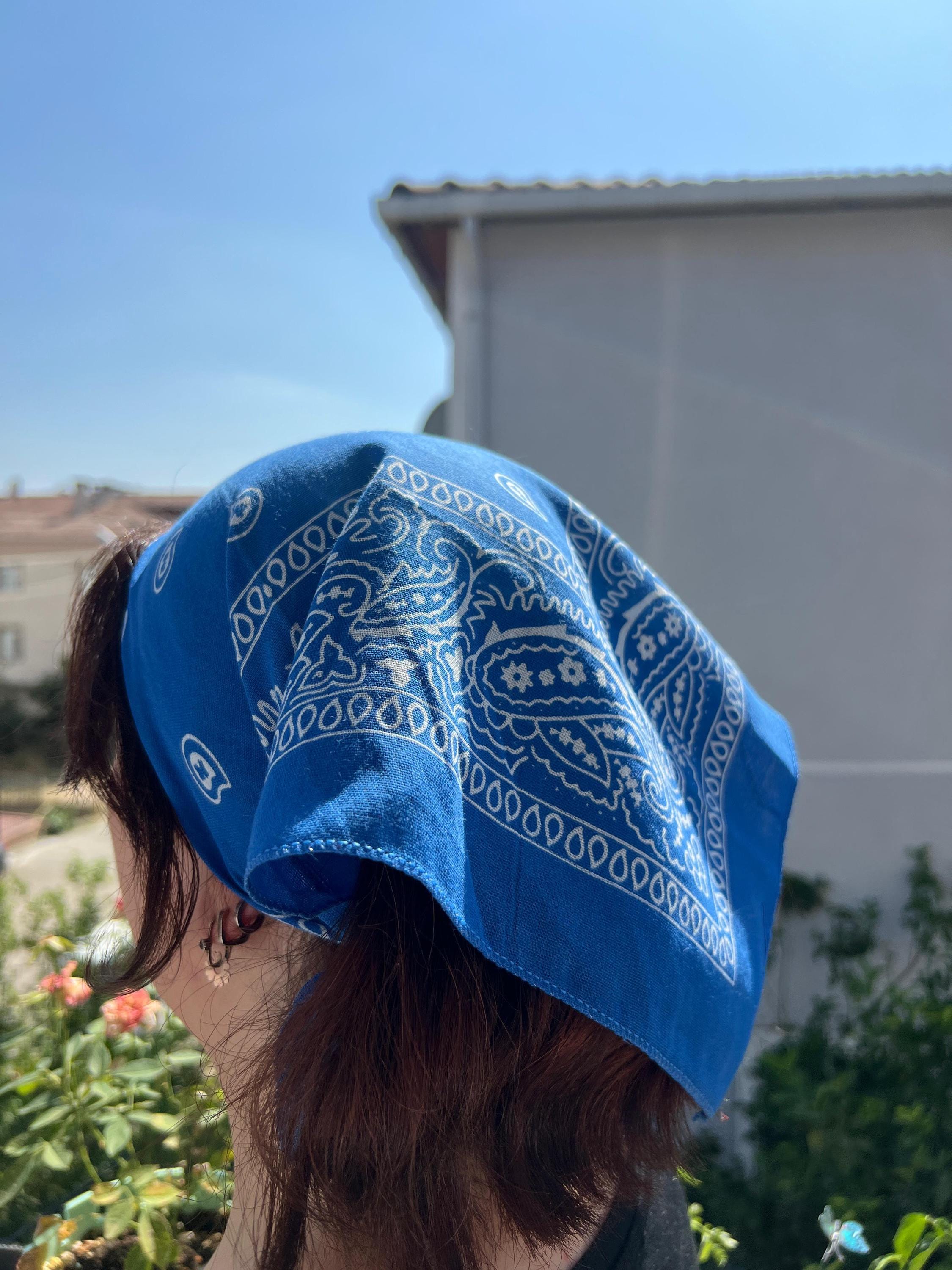 Lot De 6 Bandanas Paisley - Foulards Unisexe 54x54 Cm, Motif Noix De Cajou, Pour Tête, Cou, Bras
