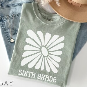 Comfort Colors® Sixth Grade Teacher Shirt Sixth Grade Shirt Custom Sixth Grade Tshirt 6th Grade Team Personalized Teacher 6th Grade Shirt