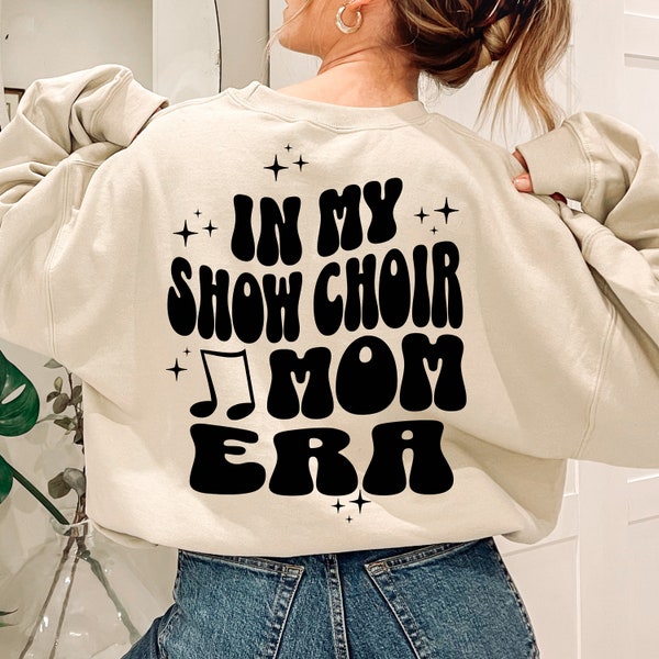 Choir Show Mom Svg | Treble Clef | Groovy Musical Design | Musical Logo | Choir Sublimation | Digital Download | Cricut Cut File | Choir Png