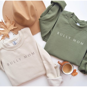 Bully Mama Sweatshirt Bully Mama Crewneck Christmas Bully Mom Shirt Bully Lover Gift For Dog Mama Shirt American Bully Owner Gift