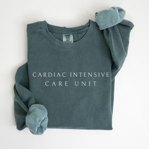 CICU Nurse Sweatshirt, Custom CICU Nurse Shirt, CICU Nurse Gift,Nurse Appreciation Sweater,Cardiac Intensive Care Unit Pullover Nurse Jacket