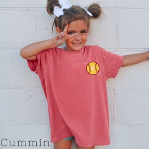Custom Name Shirt Softball Sister Era Youth Baseball Shirt Sports Sister Life Retro Sister Gift Big Little Sister Matching Family Custom Tee
