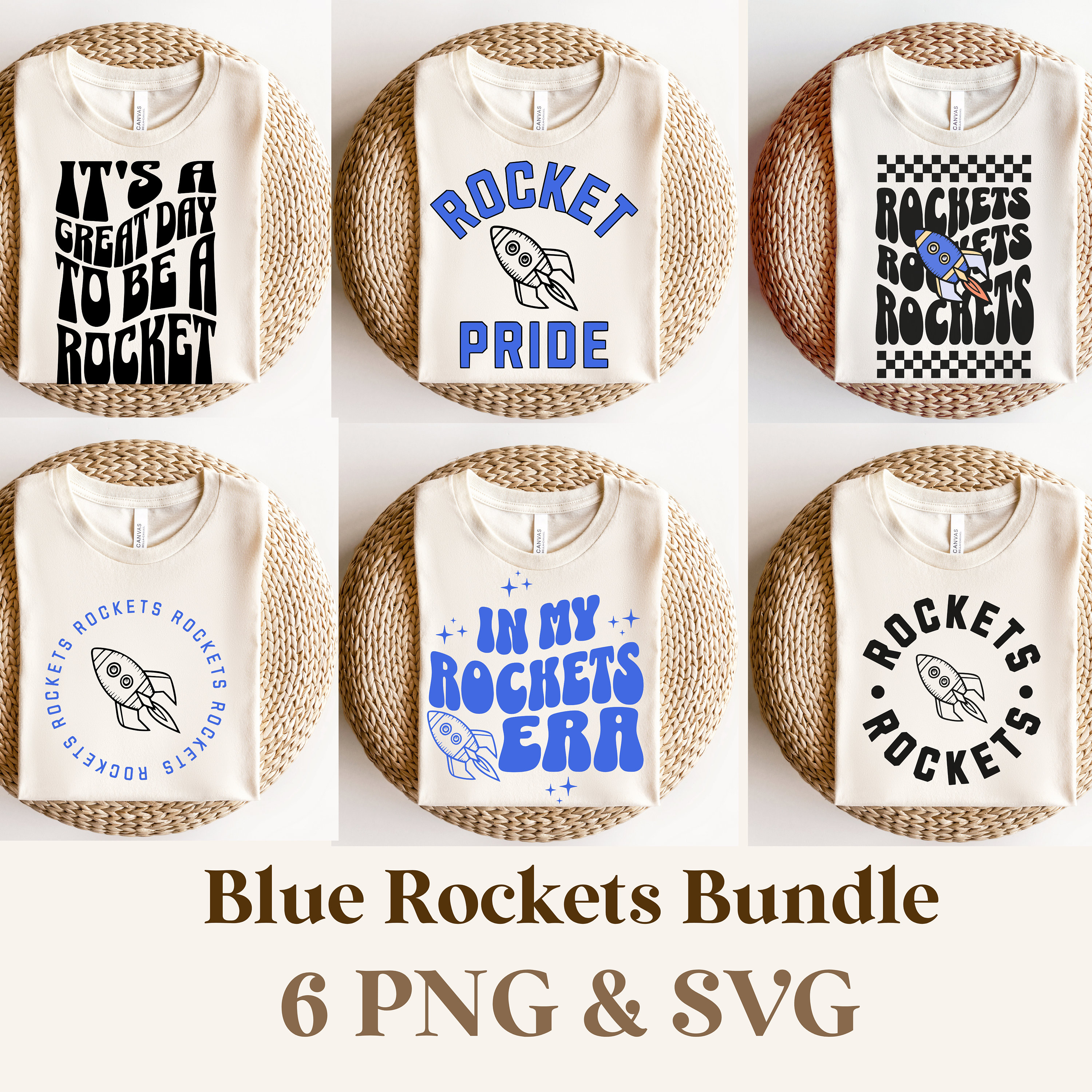 Printed Jammies - Rockets main image 1