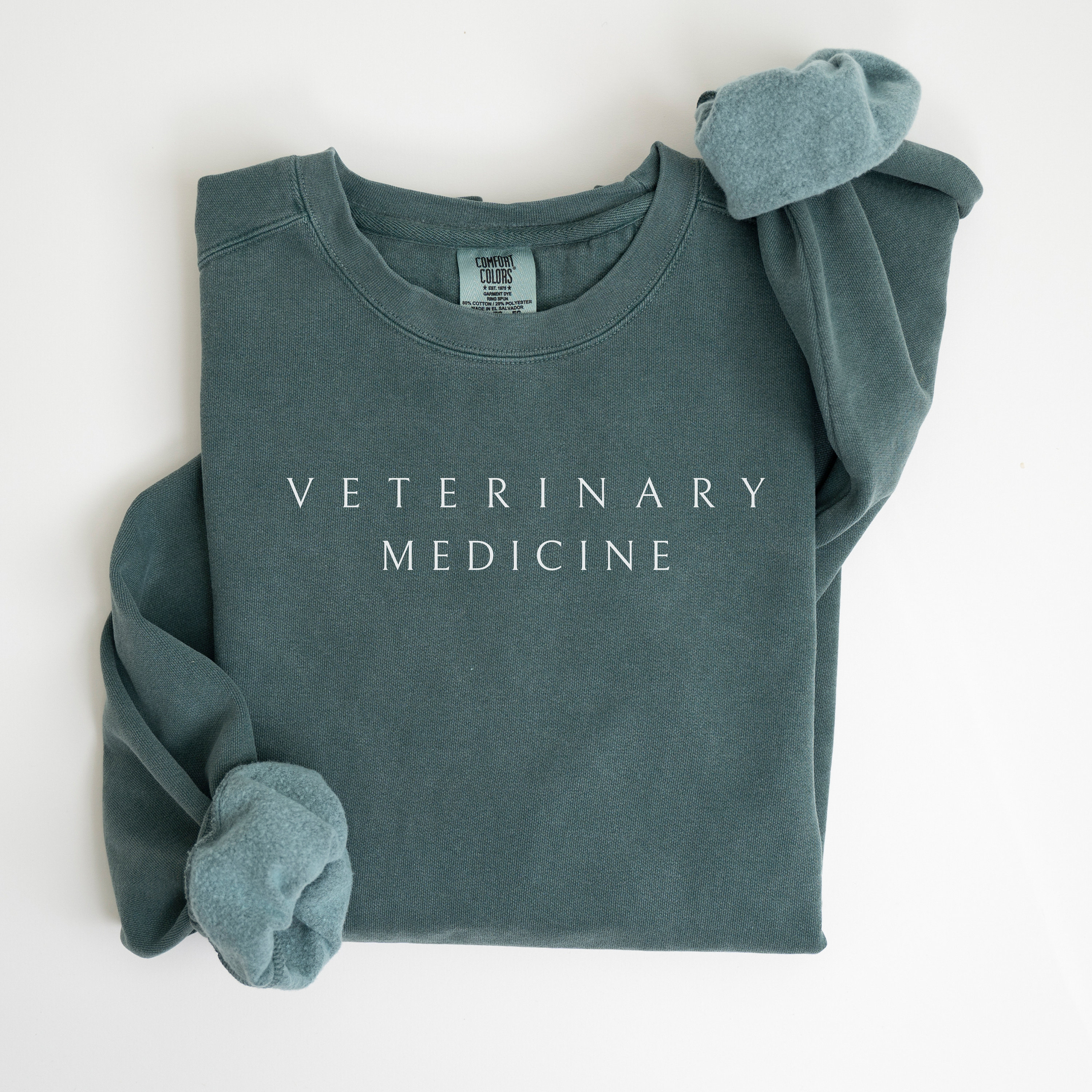 Custom Veterinary Technician Sweatshirt, Personalized Vet Tech Gift, Vet Tech Graduation Gift, Veterinary Medicine Unisex Crewneck Sweater