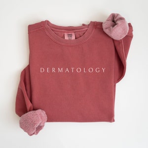 Comfort Colors Dermatology MA Dermatology Medical Assistant Sweatshirt Dermatologist MA Dermatology Gift Sweater Shirt Dermatology New MA